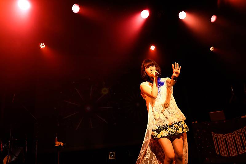 恵比寿LIQUIDROOMでツアーファイナルをおこなったみみめめMIMIのユキ