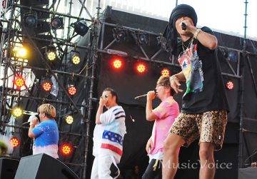 ライブの模様（撮影・橋本美波）