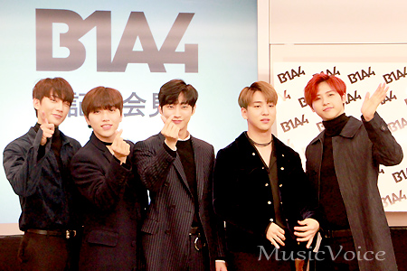 B1a4移籍会見で意気込み 力強い姿を 新シングルに寄せる思い 音楽