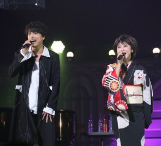 山崎育三郎と水谷千重子