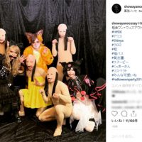 気志團のハロウィーン仮装が ホラー過ぎる と話題 Hydeらと記念ショット 音楽