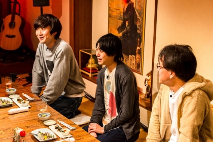 柴田隆浩、小山田壮平、田辺マモル