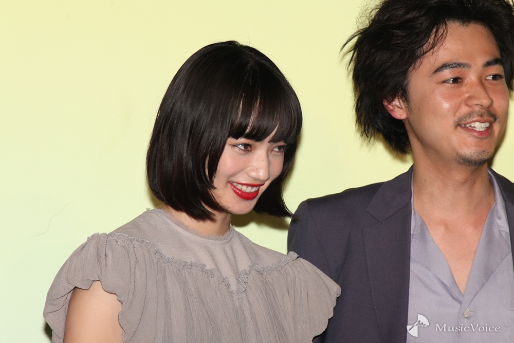 写真 小松菜奈 門脇麦 成田凌 さよならくちびる 完成披露試写会 写真5