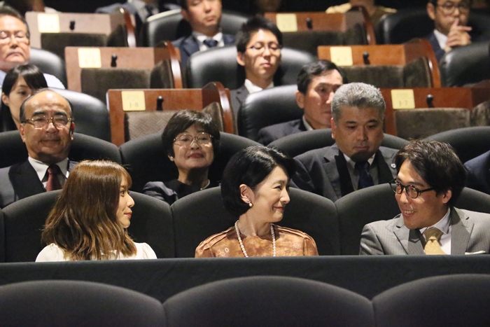 写真 秋篠宮紀子さま 蜜蜂と遠雷 試写会 写真2