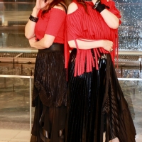 鮎川麻弥、森口博子（撮影＝平吉賢治）