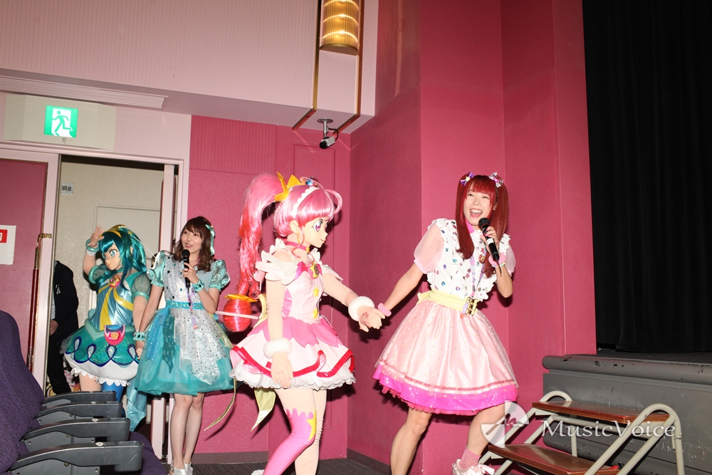 キュアミルキーと小原好美、キュアスターと成瀬瑛美