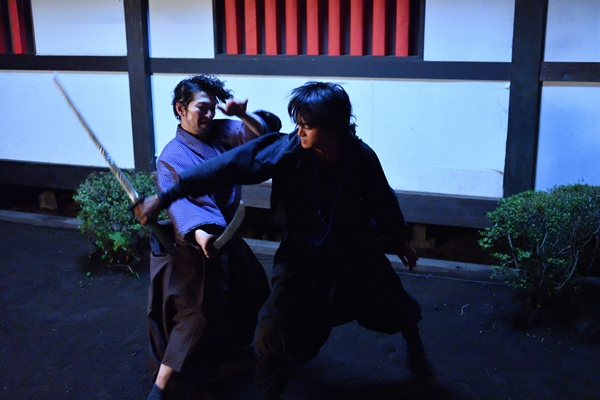 アクションシーン。場面写真