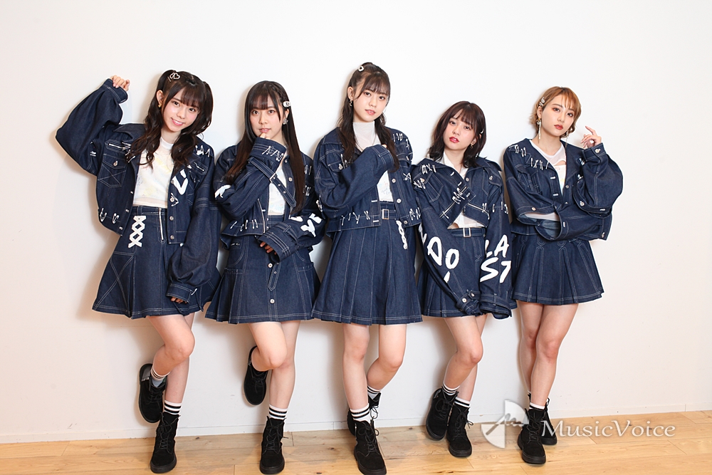 大森莉緒、間島和奏、阿部菜々実、長月翠、安田愛里