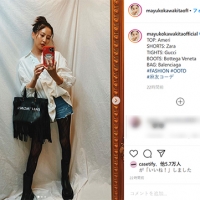 河北麻友子 私服公開 淡い色 の春の装いに オシャレすぎる インスタで 麻友コーデ エンタメ