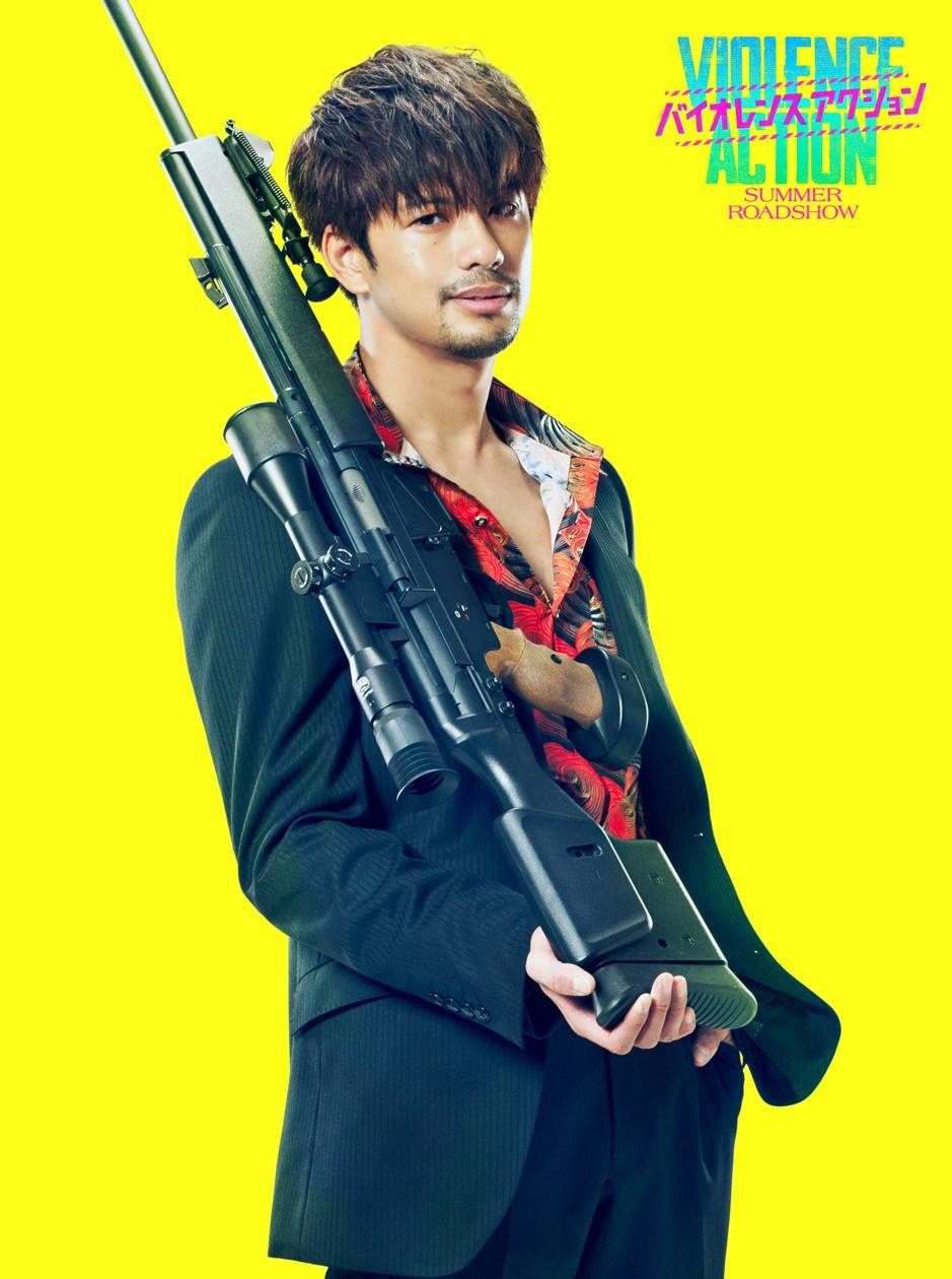 森崎ウィン(金子役)(C)浅井蓮次・沢田 新・小学館/『バイオレンスアクション』製作委員会 森崎ウィン(金子役)(C)浅井蓮次・沢田 新・小学館/『バイオレンスアクション』製作委員会