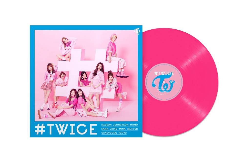 限定 TWICE アナログ ベストアルバム 4枚セット レコード ＄＊ 写真】TWICE、ベストアルバムシリーズ『#TWICE』4作品同時数量